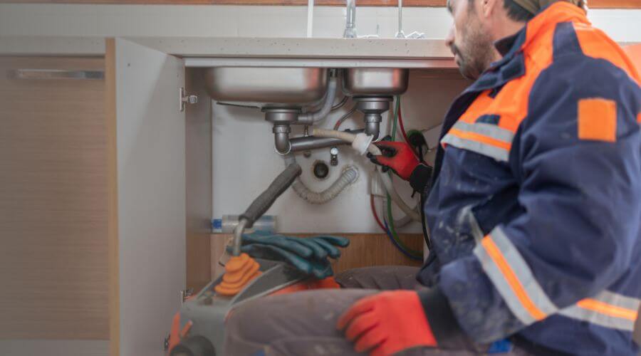Professional slab leak plumber services in Iota, LA